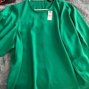 Kelly green blouse
